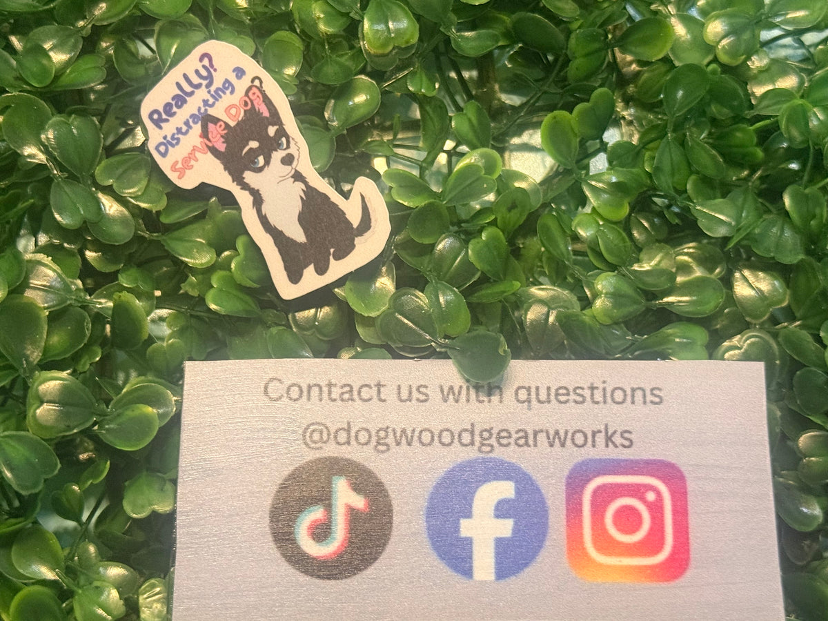 Sassy Service Dog Sticker