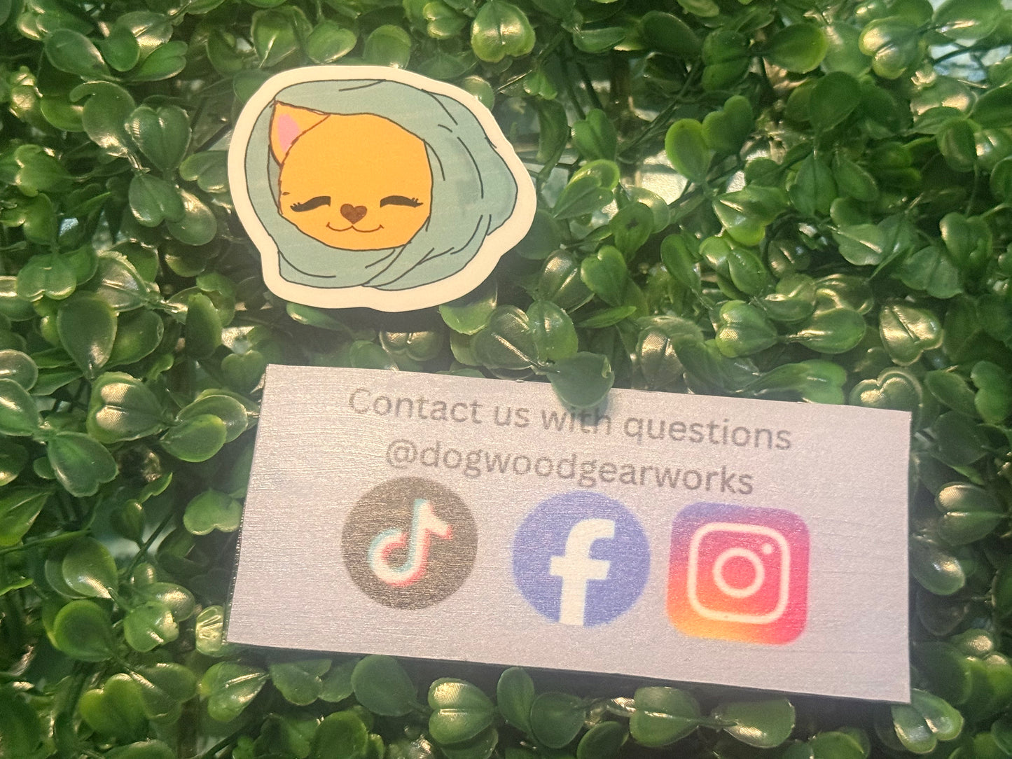 Cozy pup Sticker