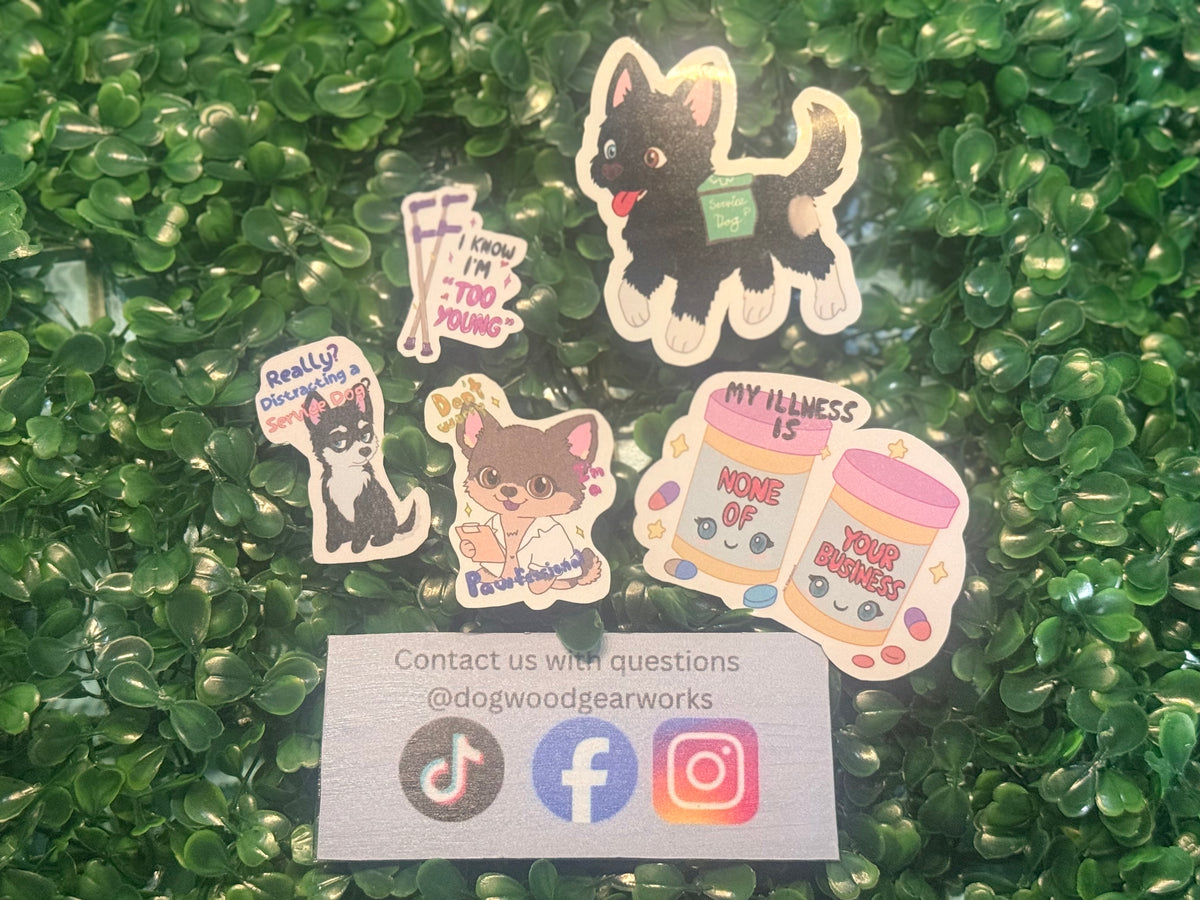 Disability sticker pack