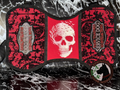 Bleeding skull vest (discounted)