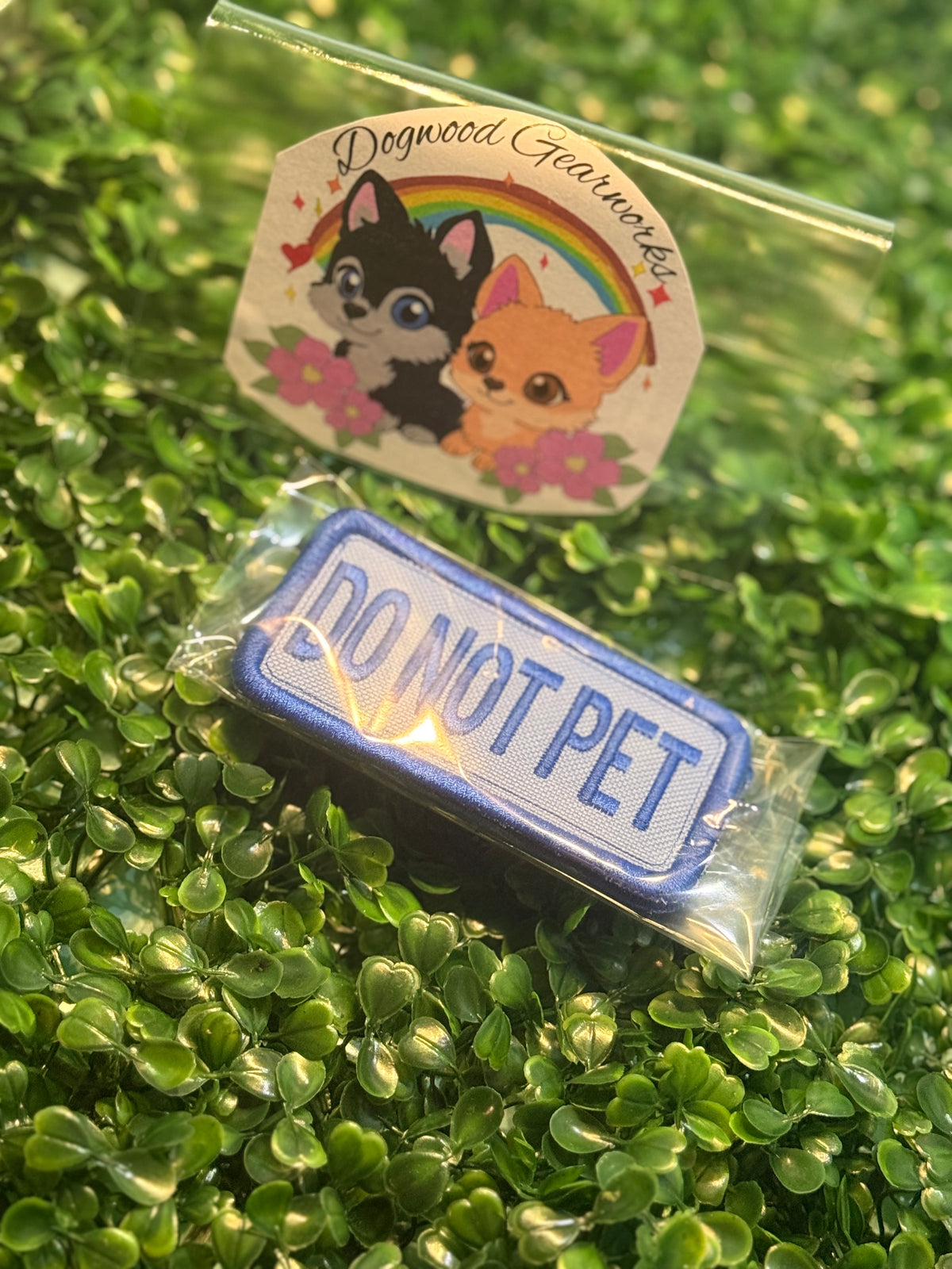 DO NOT PET PATCH