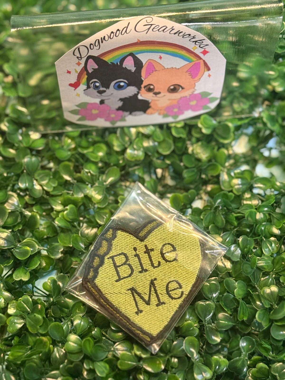 Bite me patch