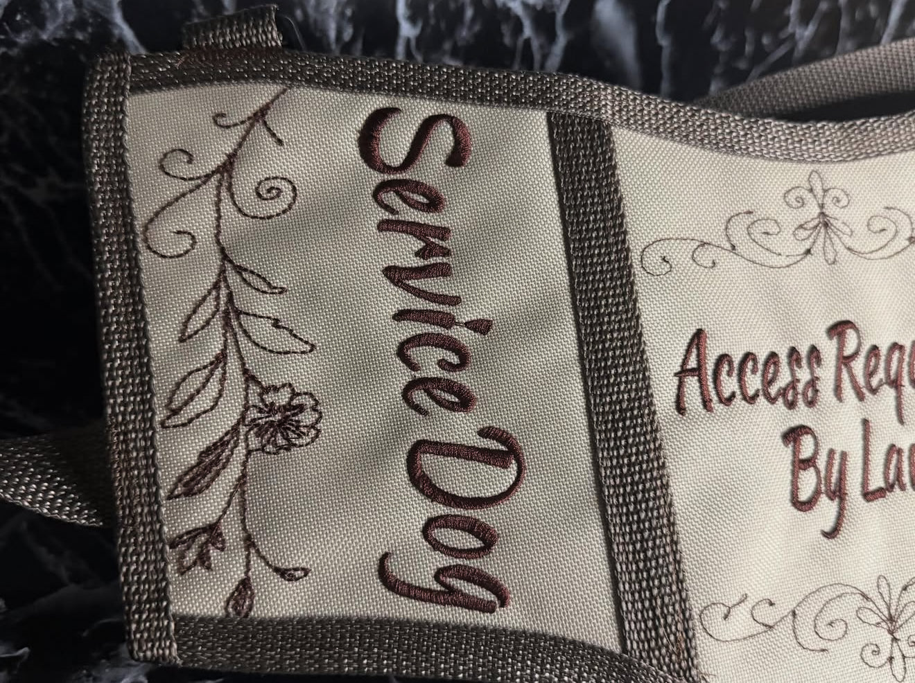 Service Dog Vest 15” Panel