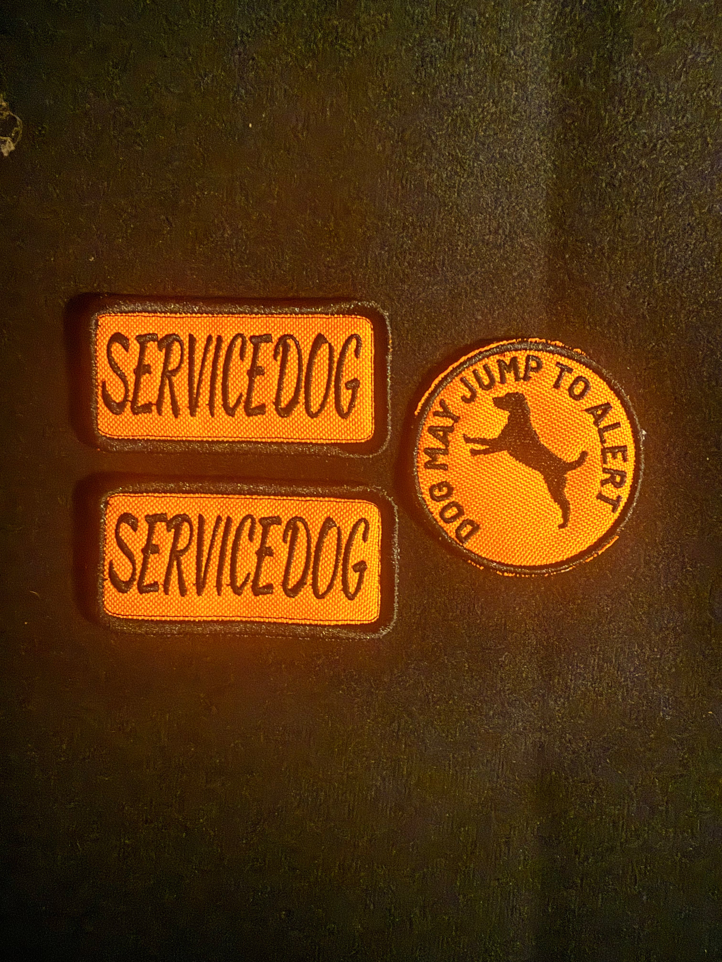 Orange patch set (discounted)